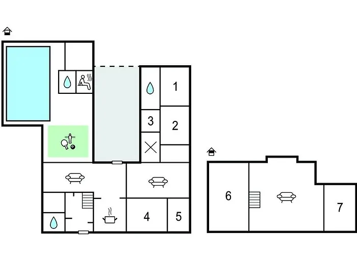 בית נופש 6 Bedroom Stunning In